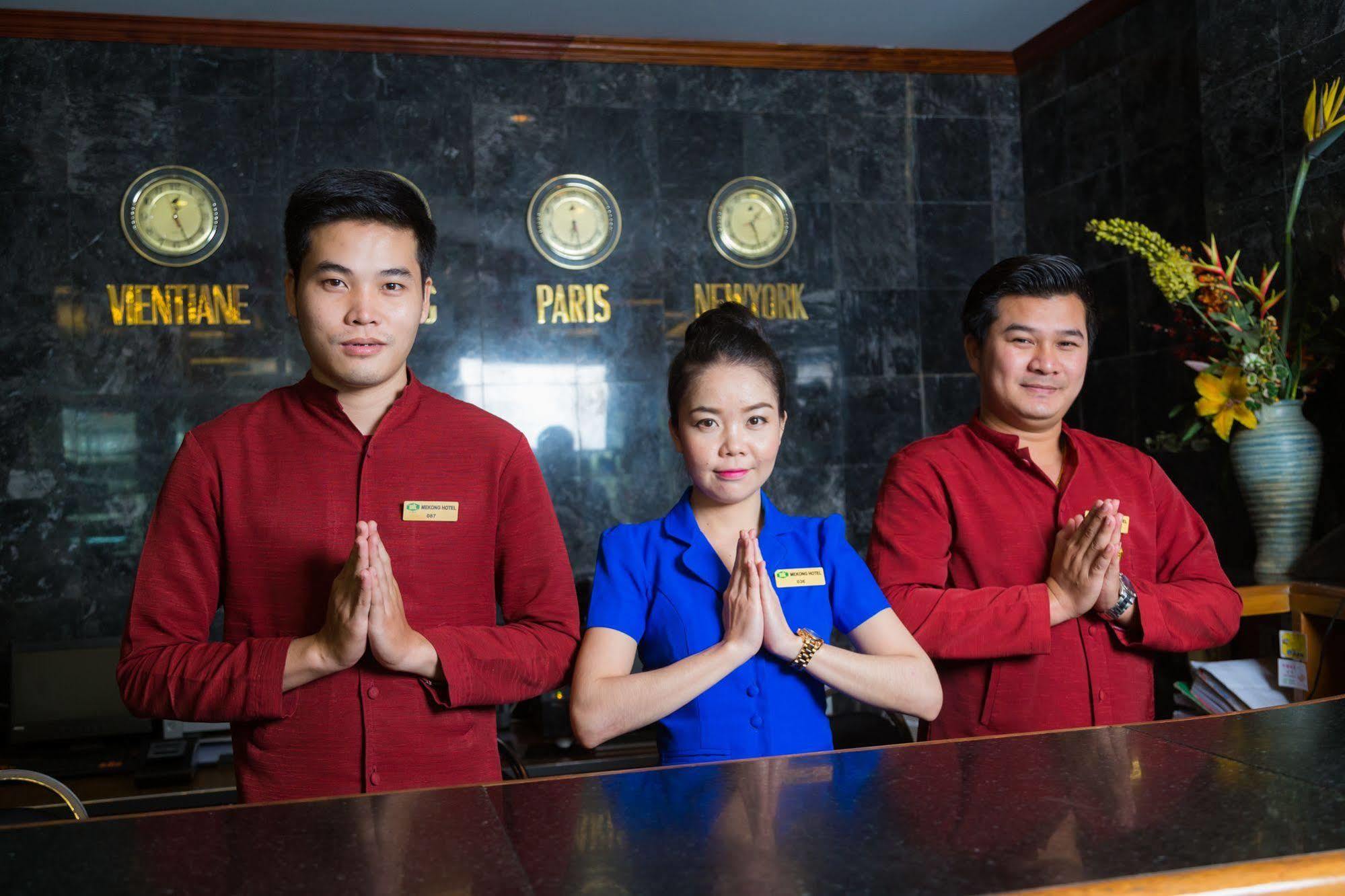 Mekong Hotel Вьентьян Экстерьер фото